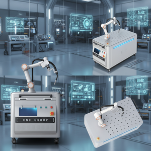 便携式自主移动焊接小车 6轴协作机器人，带PLC和电机，用于不锈钢铝材焊接 - Product Image 6