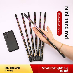 Canne da Pesca a Mosca Telescopiche in Carbonio Ultra Leggere e Ultra Corte da 1,8m a 6,3m all'Ingrosso - Product Image 1