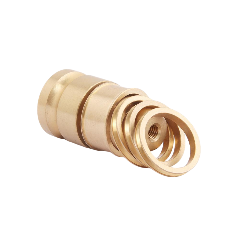 Custom Precision CNC Machined Hardware Parts-Brass & Stainless Steel Mechanical Components Precision Turning Lathe Manufacturing
