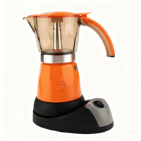 Moka panci pembuat kopi elektrik, mesin pembuat kopi Espreeso