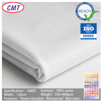 Tissu Oxford en nylon 1680D avec revêtement PU, imperméable et ignifuge