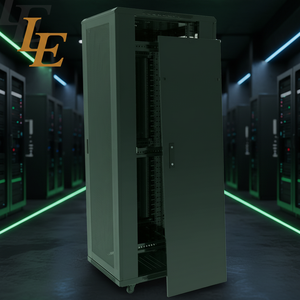 Gabinete de Red para Servidor de 27U, 600*600mm, Material SPCC, Protección IP20, Capacidad de Carga de 800kg, en Stock - Product Image 1