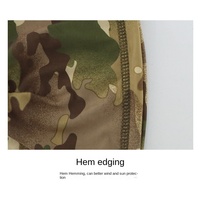 Casquette d'équitation en soie de glace camouflage pour hommes doublure de casque de protection solaire d'été pour motos respirant coupe-vent pour les sports de plein air