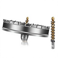Foret à découper en carbure cémenté pour éviers de cuisine, réservoirs d'eau, tôles d'aluminium et d'acier (métrique, 1 pièce)