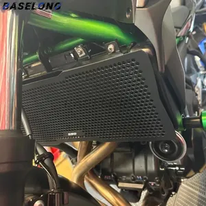 Grille de protection de radiateur pour Kawasaki Z650 <span class=keywords><strong>Z</strong></span> <span class=keywords><strong>650</strong></span>, couvercle de refroidisseur d'huile noir 2017-2020 2021 <span class=keywords><strong>2022</strong></span> 2023 2024 2025 2026 - Product Image 3