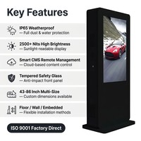 Letrero LED para Exteriores, con Alimentación por CC, de Alta Luminosidad, Resistente a la Intemperie IP65, para Escuelas, Edificios y Parques