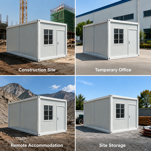 Casa Container Smontabile Rapida per <span class=keywords><strong>Progetti</strong></span> di Costruzione a Breve Termine - Product Image 6