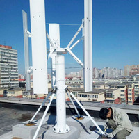 Éolienne à axe vertical 1KW, démarrage en vent léger, éolienne de type H, éolienne hors réseau pour aménagement paysager
