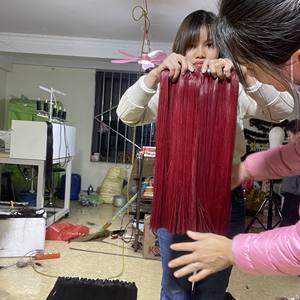 Paquetes rectos de hueso con cierres frontales de encaje Paquetes de cabello humano vietnamita trama genio - Product Image 5