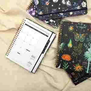 2026-2027 Mid-Line Coil <b>Notebook</b> <b>A5</b> English Weekly Planner Customizable for Schedule Gift in Stock - Product Image 3