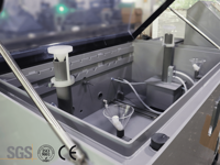 Equipo de Prueba de Niebla Salina NSS ACSS CASS, Cámara de Prueba de Corrosión Acelerada, Evaluación de Recubrimientos de Piezas Automotrices, Uso en Laboratorio