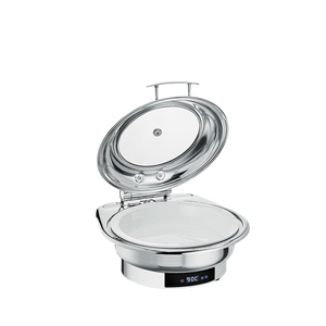 Poêle à buffet électrique commercial 9L avec caractéristiques durables en acier inoxydable Table d'isolation pour hôtel et restaurant CNC <span class=keywords><strong>Bubi</strong></span> Design - Product Image 5