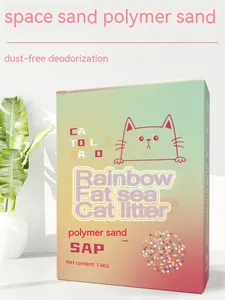 Factory Direct Rainbow Fat Sea Cat Litter Small Pieces Green/Natural Tofu Antibacterial Deodorization Quick Formation