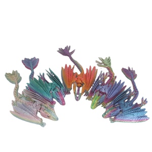 Servicios de Mecanizado 3D FDM: Dragón Impreso en 3D Personalizado, Biodegradable, con Estructura de Bisagra Flexible y Móvil para Descompresión - Product Image 4