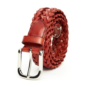 Best <span class=keywords><strong>Sale</strong></span> Fashion Skinny Geflochtener Gürtel Ledergürtel Top Ledergürtel Für Kleidung Dekoration - Product Image 3