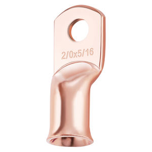 2/0 AWG * 1/2 AWG銅管端子ラグラグ端子ヘビーデューティーワイヤラグバッテリーケーブルエンドバッテリー端子コネクタ - Product Image 4