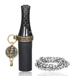 Punte per bocca di narghilè fatte a mano in metallo Silicone Shisha Chicha bocchino con punta filtrante con collana - Product Image 4