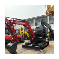 Excavateur d'occasion Yanmar Vio85 de haute qualité Japon sur chenilles bon marché 8 tonnes Mini pelleteuse d'occasion Yanmar Vio85