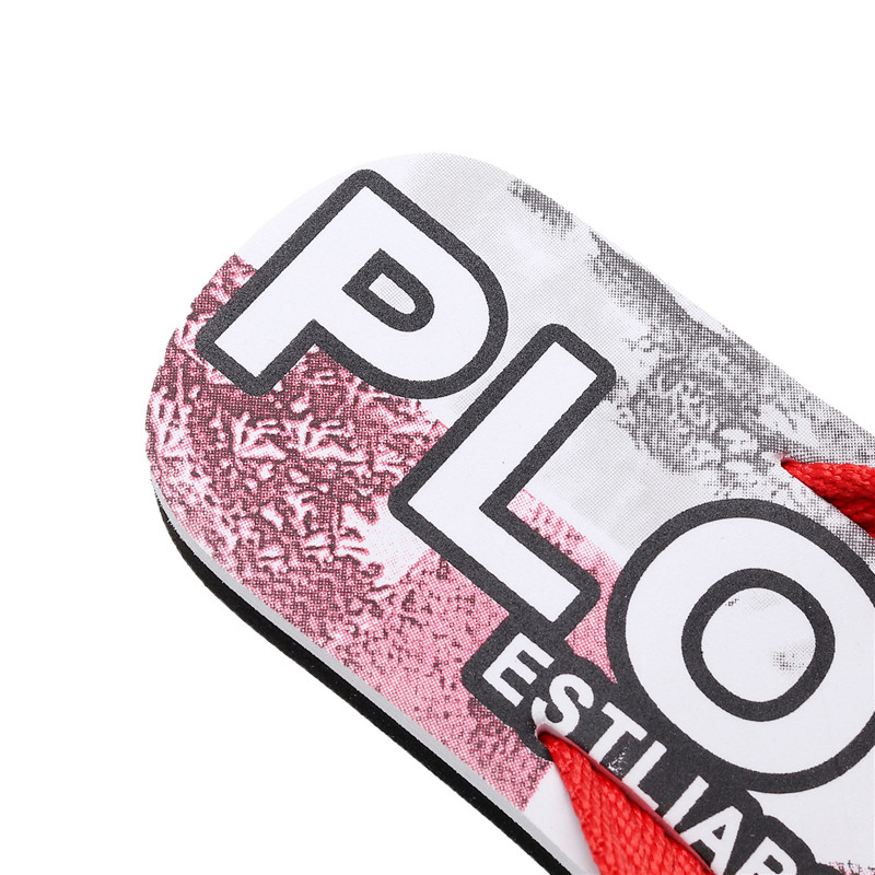 Fashion Letter Flip-flops Slippers Casual Beach Shoe Men Flipflops Custom Logo
