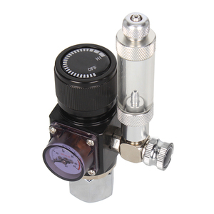 Regulador de presión de Gas <span class=keywords><strong>CO2</strong></span>, 3500 Psi, de alta presión, de aluminio ajustable - Product Image 4