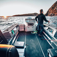 Bateau de pêche Kinocean 7,8 m Performance Plate Boat Hard Top Deep-V Cabin à vendre