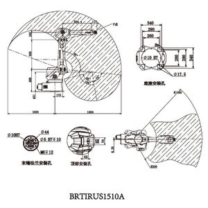 Bras robotisé articulé à 6 axes avec PLC et moteur, système de soudage intelligent, solution d'automatisation de soudage robotisé industriel - Product Image 2