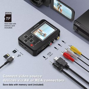 Convertisseur <span class=keywords><strong>VHS</strong></span> vers numérique, convertisseur VCR Hi8 vers numérique pour caméscope DVD, dispositif de capture vidéo numérique RCA avec port USB - Product Image 5
