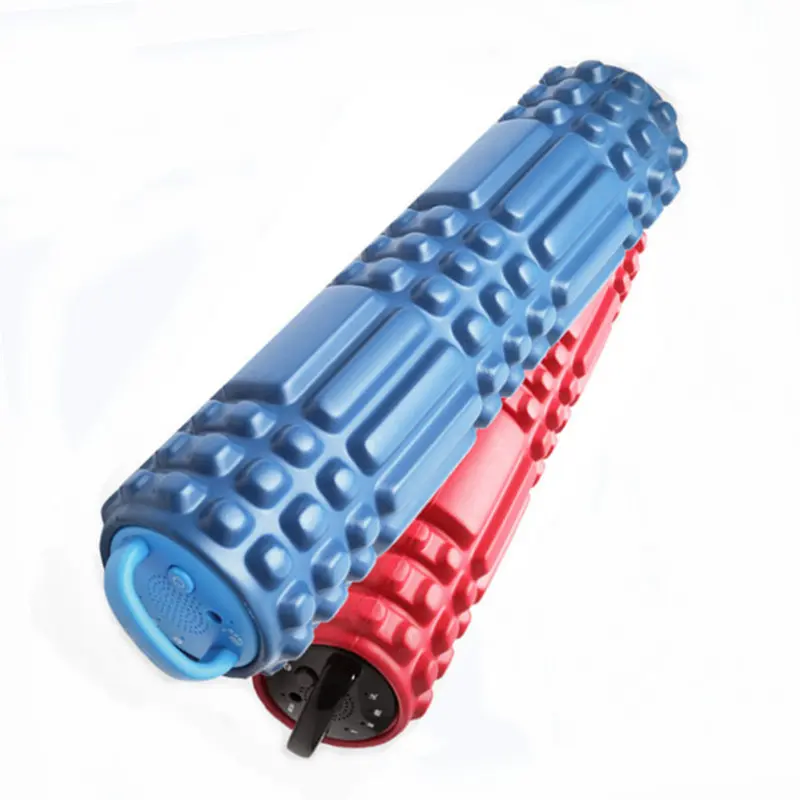 Hot selling electric Yoga stick vibration massage foam roller with USB charger