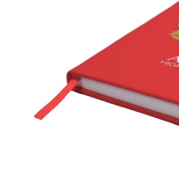 Carnet en cuir PU A5, couverture rigide, avec bande élastique, pour les affaires et l'usage quotidien