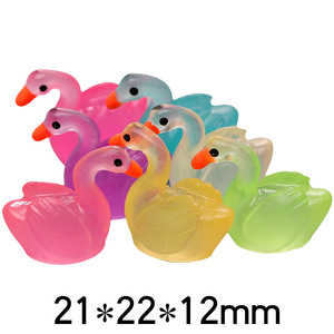 ODM fantaisie lueur dans le noir coquille d'<span class=keywords><strong>oeuf</strong></span> poussins bricolage résine bijoux accessoires jouets pour enfants cadeau décoration - Product Image 5