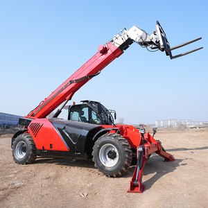 2.5ton 3ton 4ton Telehandler Forklift Boom Teleskopik diesel 4x4 Loader Teleskopik Kecil - Product Image 5