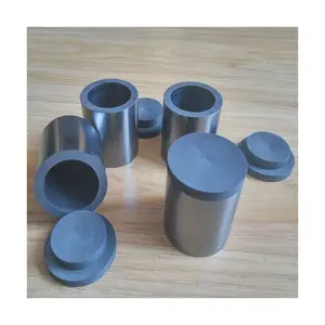 High density High purity Graphite Crucible/box/mold for MELTING gold sliver /for Laboratory testing