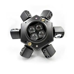 RGBW 6 bracci di testa mobile luce 150w DMX512 <span class=keywords><strong>Laser</strong></span> luce stroboscopica matrimonio Live <span class=keywords><strong>House</strong></span> KTV Bar luci del palco a LED - Product Image 3
