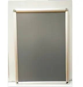Großhandel Aluminium billig Silber Clip Rahmen, Poster Snap Frame runde Ecke 50x70