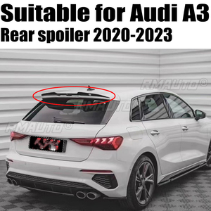 สปอยเลอร์หลังคา V.2 สำหรับ AUDI RS3 / S3 / A3 S-LINE SPORTBACK 8Y MAXTON STYLT รุ่นปี 2020-2023 ชุดแต่งสปอยเลอร์หลังคา ปีกหลัง - Product Image 1