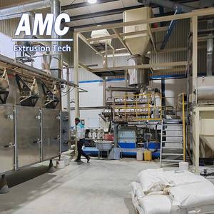 Machine à fabriquer des granulés d'aliments pour poissons AMC, extrudeuse à double vis, 1 tonne d'aliments pour poissons par heure - Product Image 3