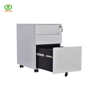 Yinlong thép di động bệ <span class=keywords><strong>3</strong></span> ngăn kéo di động Tủ hồ sơ lăn bệ di động văn phòng lưu trữ kim loại tủ với <span class=keywords><strong>3</strong></span> ngăn kéo - Product Image 4