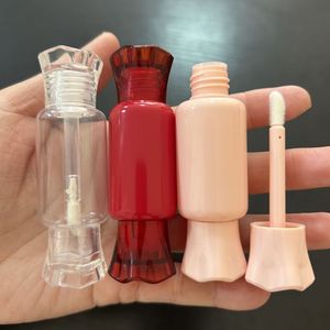 ISMAN Kids 8ml Tubetto Lucidalabbra a Forma di Caramella Trasparente Rosa Rosso Contenitore Vuoto per Trucco Effetto Glaze Prezzo di Fabbrica Ingrosso Professionale Migliore - Product Image 1