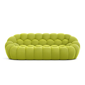 高品质家具制造泡泡沙发套装红橙色转角现代沙发泡泡沙发 - Product Image 1