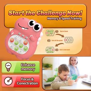 Máquina de <span class=keywords><strong>Juego</strong></span> Divertida de Nuevo Diseño, Push Pop, Interesante <span class=keywords><strong>Juego</strong></span> de <span class=keywords><strong>Burbujas</strong></span> de Empuje Rápido, Juguete de Luz, Máquina de Empuje Rápido - Product Image 4