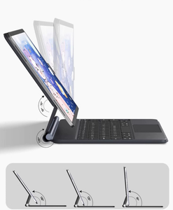 Clavier intelligent sans fil personnalisé d'usine Laudtec, housse de protection pour tablette, étui de clavier magnétique pour <span class=keywords><strong>iPad</strong></span> 10,9'' 13'' <span class=keywords><strong>11pro</strong></span> Air, vente en gros OEM/ODM/marque privée - Product Image 3