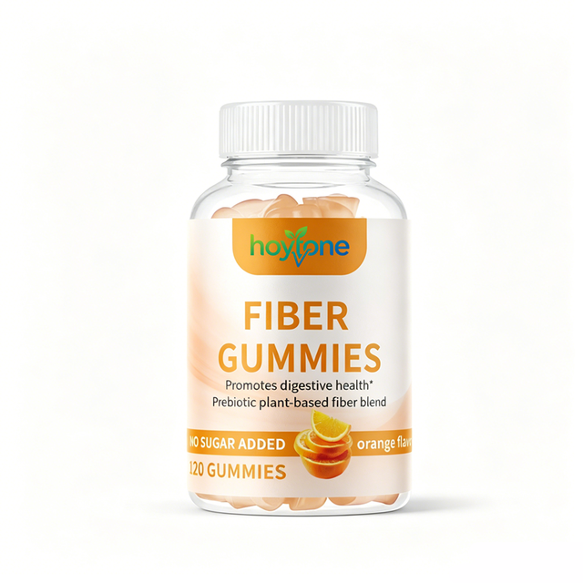 OEM Private Label Adult Dietary Fiber Gummies Prebiotics Natural Low-Sugar for Digestive Support Gut Health Daily Wellness