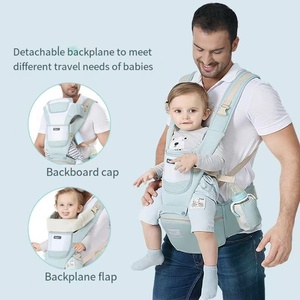 <span class=keywords><strong>Porte</strong></span>-bébé ergonomique kangourou 0-36 <span class=keywords><strong>mois</strong></span>, <span class=keywords><strong>porte</strong></span>-bébé enveloppant avec siège avant pour les voyages des enfants - Product Image 6