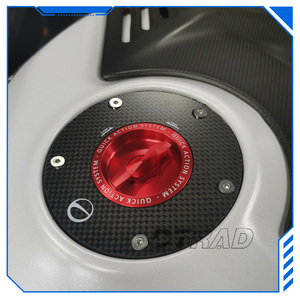 DTRAD pour SV600/SV1000 2003-2025 V-Strom DL Series GSR600/750 Bouchon de réservoir de carburant à ouverture rapide en fibre de carbone et alliage d'aluminium - Product Image 2