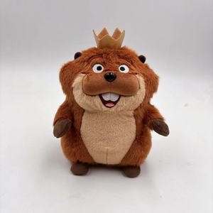Hoppers King George Peluche Transformable de <span class=keywords><strong>Castor</strong></span>, Figura de Juguete Rellena con Algodón PP y Material Plástico - Product Image 6