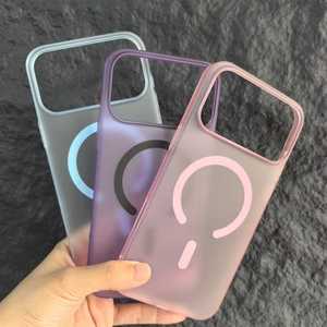 Funda Magnética Ultrafina Mate para <span class=keywords><strong>iPhone</strong></span> 16E 17 Air 16 Plus 15 14 13 <span class=keywords><strong>12</strong></span> 11 Pro Max, Carcasa Trasera Transparente de <span class=keywords><strong>PC</strong></span> Rígido - Product Image 6