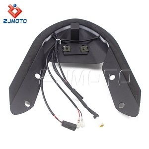 Garde-boue arrière de moto, accessoire d'assemblage LED pour <span class=keywords><strong>Ducati</strong></span> <span class=keywords><strong>Monster</strong></span> 821 1200/<span class=keywords><strong>S</strong></span> 2014 — 17, support de plaque d'immatriculation avec feu arrière - Product Image 4