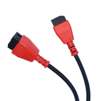 Cable Adaptador Autel Chrysler 12+8 Red Star para MS908 MS906 MaxiSys Pro Launch X431 Jeep Dodge Maserati, Conector de Diagnóstico