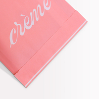 Bolsas de Pastelería Rosas Personalizadas a Precio de Fábrica, Resistentes a la Grasa, para Galletas y Donuts