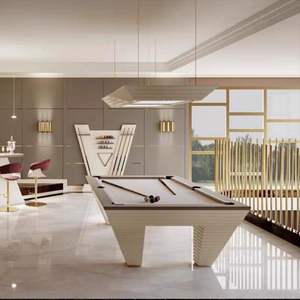 BC-22 2025 <span class=keywords><strong>tavolo</strong></span> da biliardo Snooker da 7 piedi e 9 piedi personalizzato con letto in ardesia e <span class=keywords><strong>tavolo</strong></span> da biliardo di alto livello in legno massello con accessori per stecca - Product Image 1